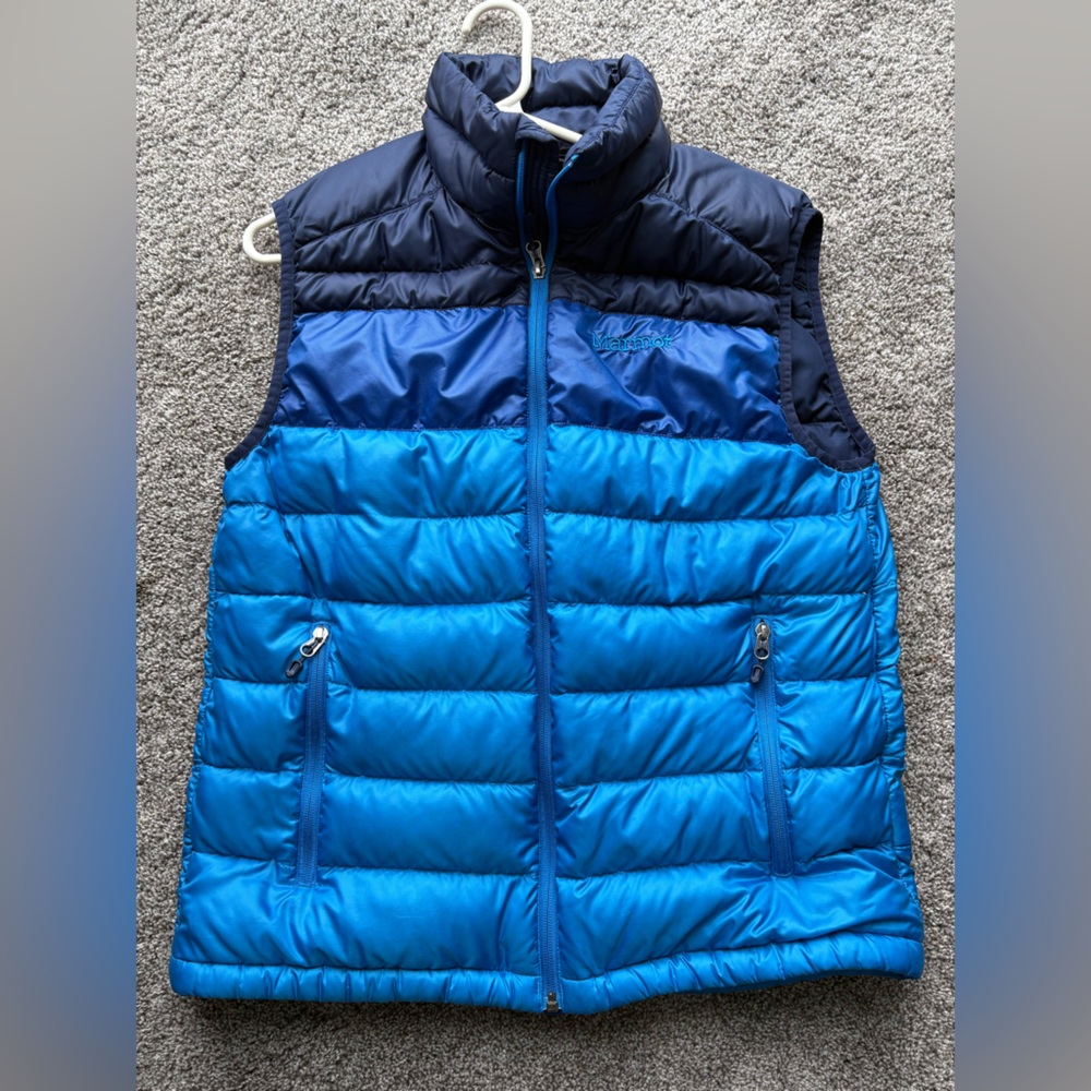 Men’s blue Marmot 600 Fill M Vest